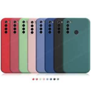 Case Preta para Redmi Note 8 com proteção na camera