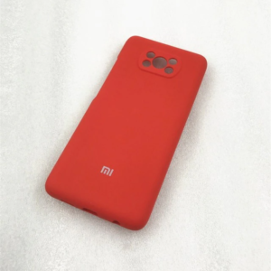 Case Vermelha para Pocophone X3 Pro / X3 NFC